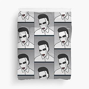 Marilyn Manson Racerback Tank Top Duvet Cover