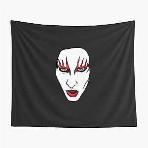 Portrait Illustration Marilyn Manson Tapestry