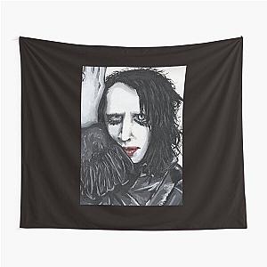 Marilyn Manson Painting Tapestry