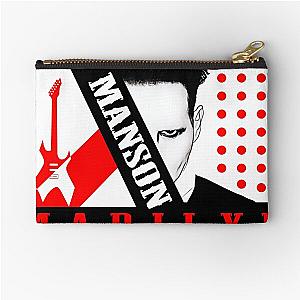 90s Music Marilyn Manson - Music Lover  Zipper Pouch