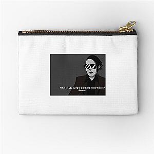 marilyn manson meme Zipper Pouch