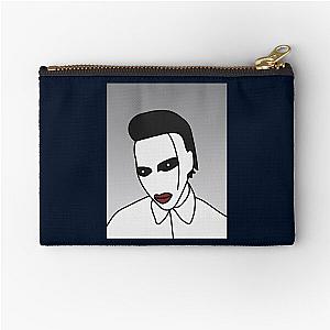 Marilyn Manson Racerback Tank Top Zipper Pouch