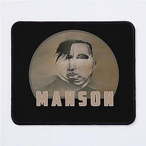 Cool Marilyn Manson Fine Art Portrait - Dark - Gothic - Marilyn Manson Mouse Pad