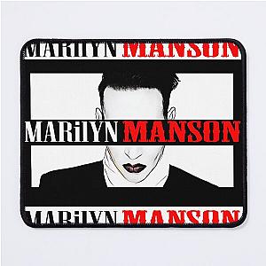 Marilyn manson -  American singer Marilyn Manson - Real Name ''Brian Hugh Warner'' Mouse Pad