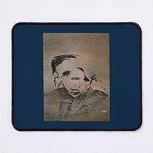 Marilyn Manson Fine Art Portrait - Dark - Gothic - Marilyn Manson (1) Mouse Pad