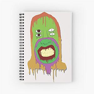 Surrealist Marilyn Manson Spiral Notebook