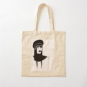 Marilyn Manson black and white Cotton Tote Bag