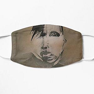 Marilyn Manson Fine Art Portrait - Dark - Gothic - Marilyn Manson Flat Mask RB2709