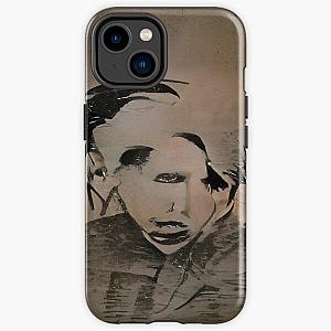 Marilyn Manson Fine Art Portrait - Dark - Gothic - Marilyn Manson iPhone Tough Case RB2709