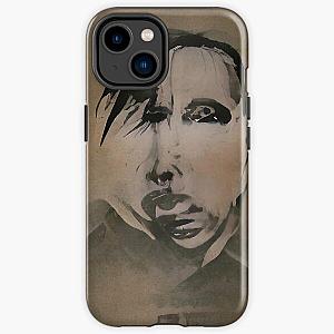 Marilyn Manson Fine Art Portrait - Dark - Gothic - Marilyn Manson iPhone Tough Case RB2709