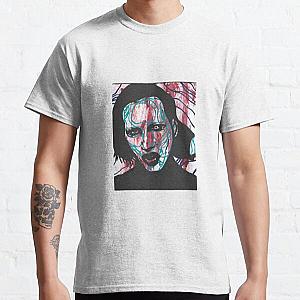 Marilyn Manson painting Classic T-Shirt RB2709