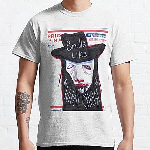 Marilyn Manson Priority Mail Sticker  Classic T-Shirt RB2709