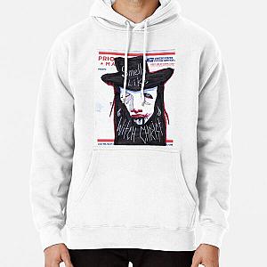 Marilyn Manson Priority Mail Sticker  Pullover Hoodie RB2709