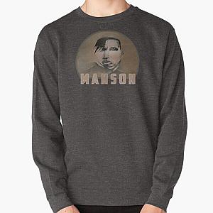 Cool Marilyn Manson Fine Art Portrait - Dark - Gothic - Marilyn Manson Pullover Sweatshirt RB2709