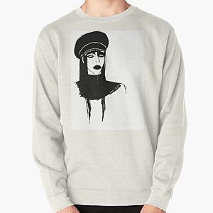 Marilyn Manson black and white Pullover Sweatshirt RB2709