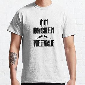 Marilyn Manson Broken Needle black Classic T-Shirt RB2709