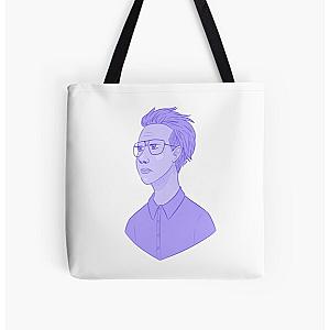 Purple Marilyn Manson All Over Print Tote Bag RB2709