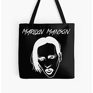 Scary Marilyn Manson Shirt All Over Print Tote Bag RB2709