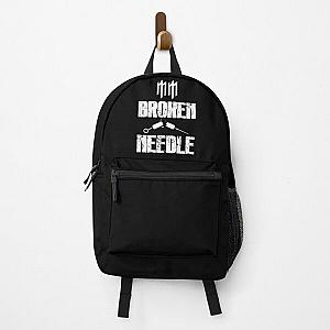 Marilyn Manson Broken Needle white Backpack RB2709