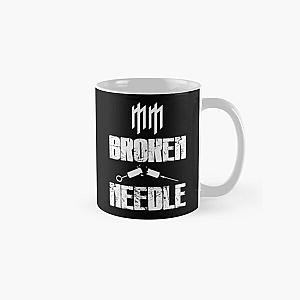 Marilyn Manson Broken Needle white Classic Mug RB2709