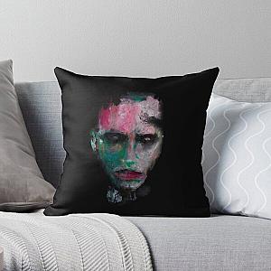 Marilyn Manson Throw Pillow RB2709