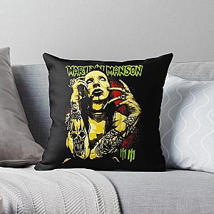 Marilyn Manson Throw Pillow RB2709