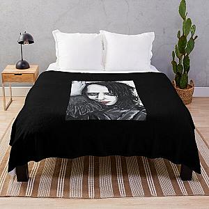 Marilyn Manson Painting Classic T-Shirt Throw Blanket RB2709
