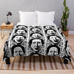 Inspired by Marilyn Manson  Throw Blanket RB2709