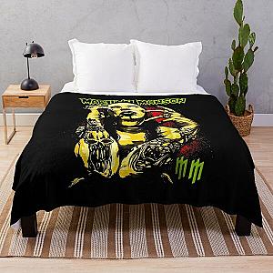 Marilyn Manson Throw Blanket RB2709