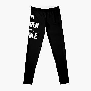 Marilyn Manson Broken Needle white Leggings RB2709