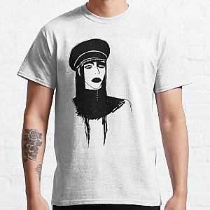 Marilyn Manson black and white Classic T-Shirt RB2709