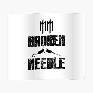 Marilyn Manson Broken Needle black Poster RB2709