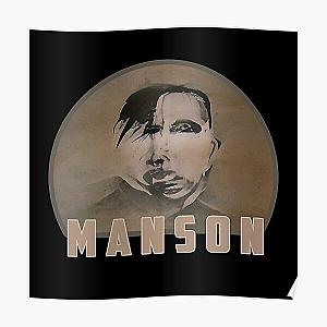 Cool Marilyn Manson Fine Art Portrait - Dark - Gothic - Marilyn Manson Poster RB2709