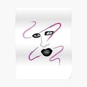 Marilyn Manson Typography Poster RB2709