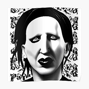 Inspired by Marilyn Manson  Poster RB2709