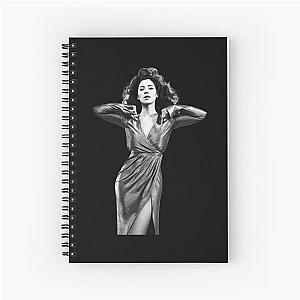 Great Model Marina Diamandis Dress Spiral Notebook