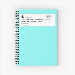 Marina Diamandis Tweet Spiral Notebook