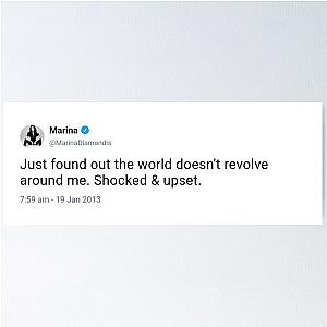 marina tweet Poster