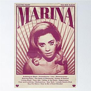 Marina Heart Poster