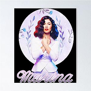 Beautiful Model Marina Diamandis Poster