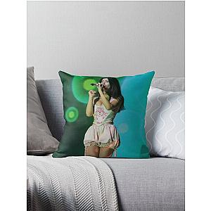 Marina Diamandis Love + fear Tour design Throw Pillow