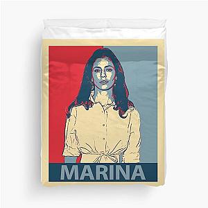 Marina Diamandis Duvet Cover