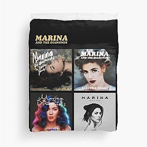 Marina Vintage - Marina Music Tour Duvet Cover