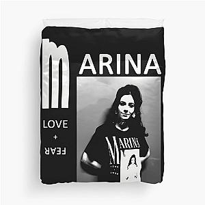 Marina Vintage - Marina Music Tour Duvet Cover