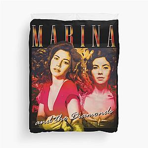 Marina Vintage - Marina Music Tour Duvet Cover