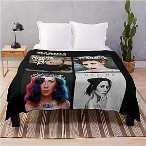 Marina Vintage - Marina Music Tour Throw Blanket