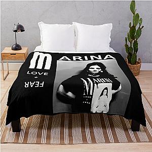 Marina Vintage - Marina Music Tour Throw Blanket