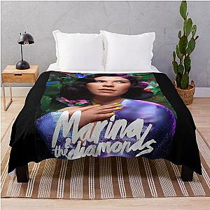 Marina Vintage - Marina Music Tour Throw Blanket