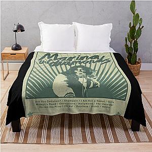 Marina Vintage - Marina Music Tour Throw Blanket