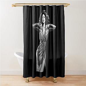 Great Model Marina Diamandis Dress Shower Curtain